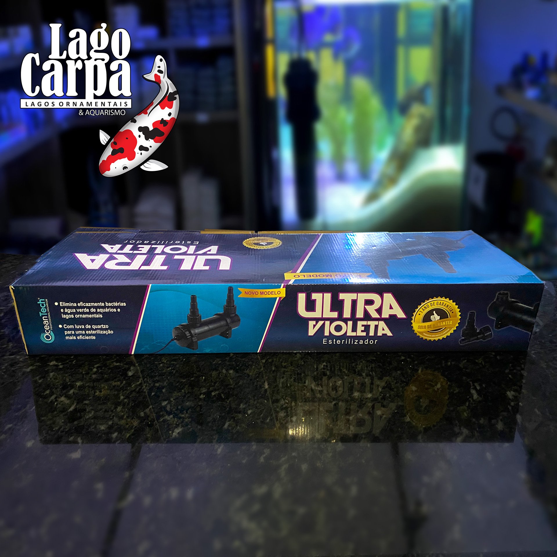Esterilizador Filtro UV - 55W - Ocean Tech