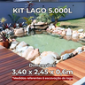 Kit Lago 5000L Dimensões Kit Lago 5000L Dimensões